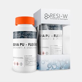 Resina poliuretano (PU) rígida e flexível para resinagem de brindes, adesivos, etiquetas e encapsulamento de eletroeletrônico.